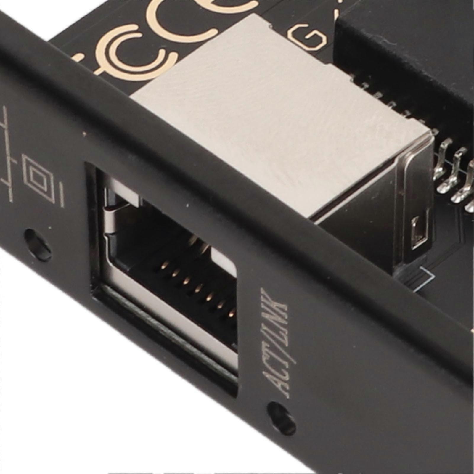 PCIe Network Card 10/100/1000/2500Mbps Gold Plated Pin Aluminium Alloy Gigabit Ethernet Card for Desktop Gaming Server YEMMA