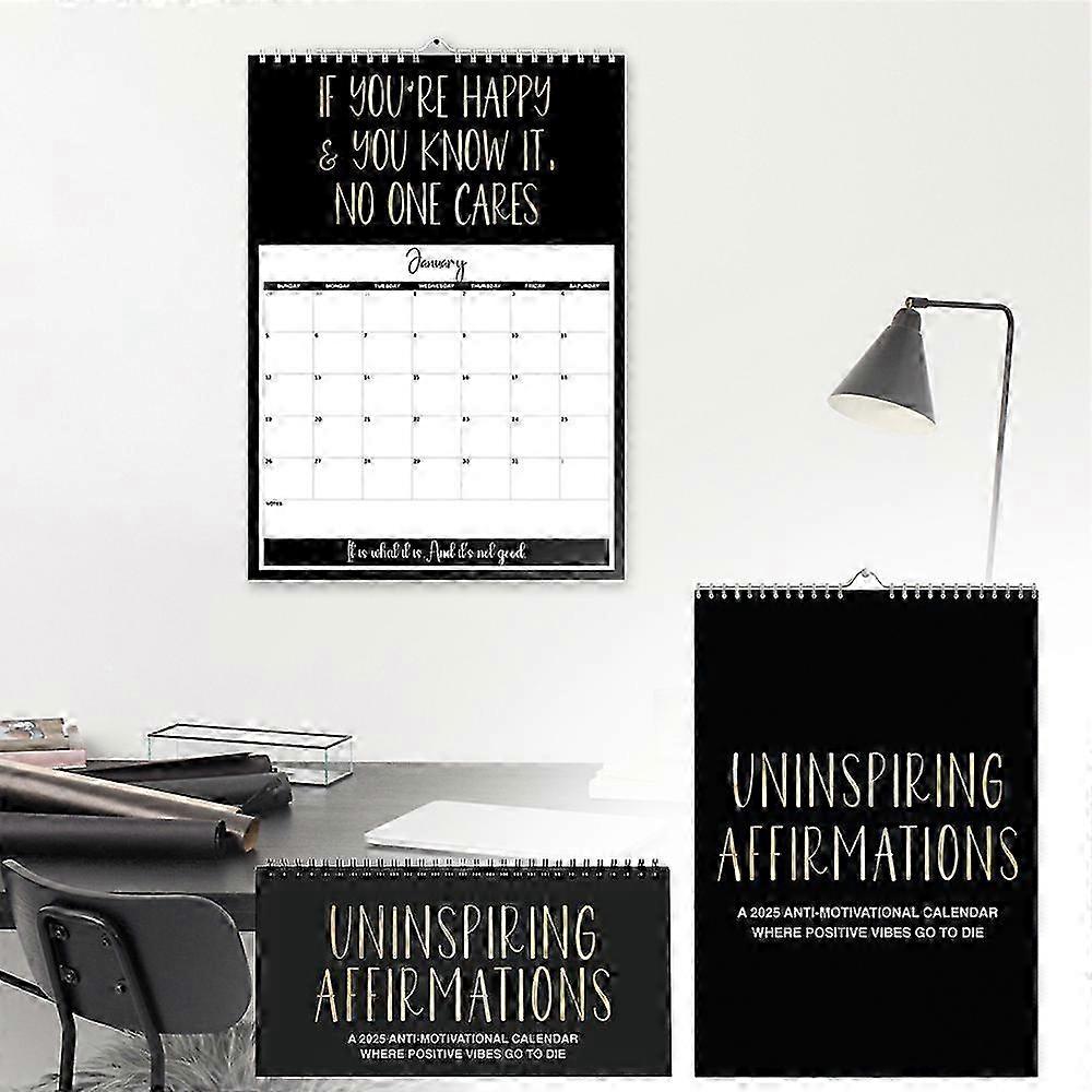 50% Off-2025 Demotivational Sarcastic Wall Calend