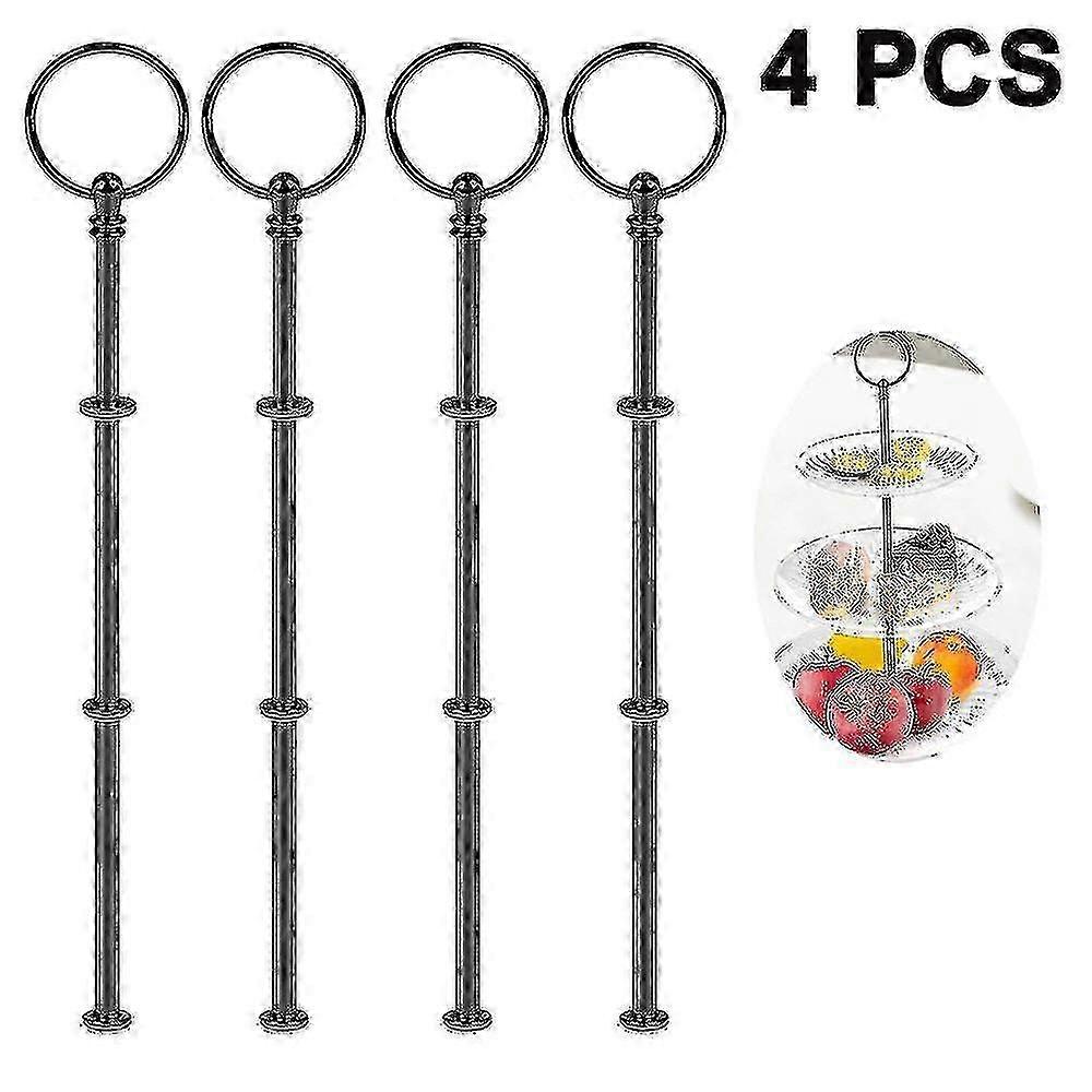 4 Set 3 Tier Cake Stand Hardware,tiered Tray Hardware 3 Tier Cake Stand