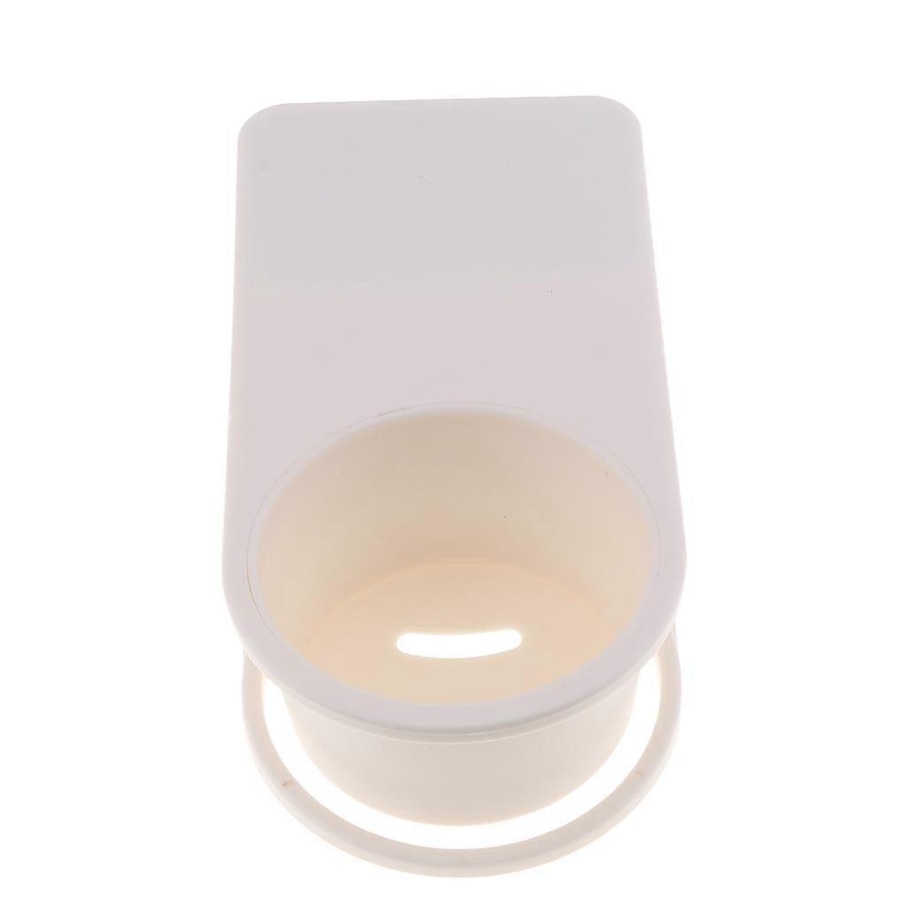 Getränke Couchtasse Tisch Schreibtisch Getränkehalter Ständer Clip für Home Office Weiß