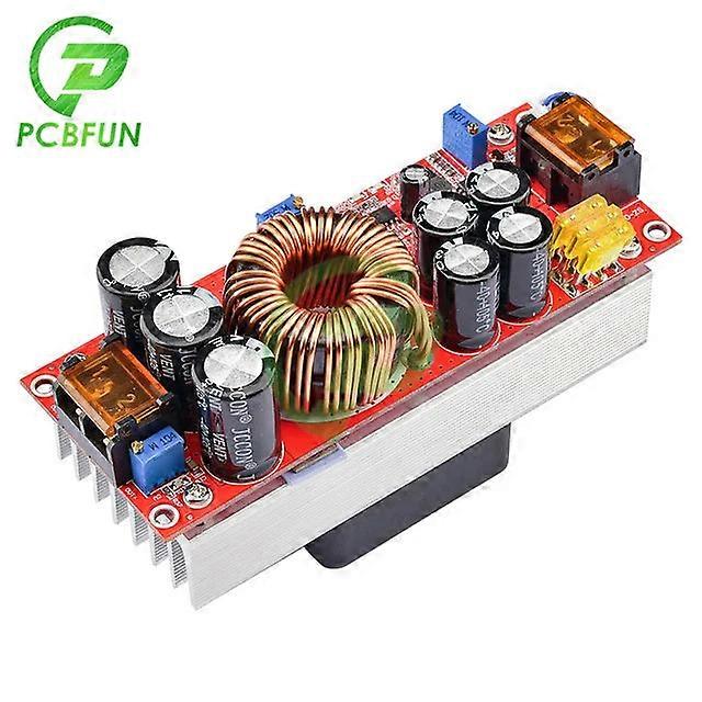 1800W 40a Dc-dc Boost Step Up Power Supply Module 10-60v To 12-90v Adjustable Voltage Converter 1500w 30a 1200w 20a
