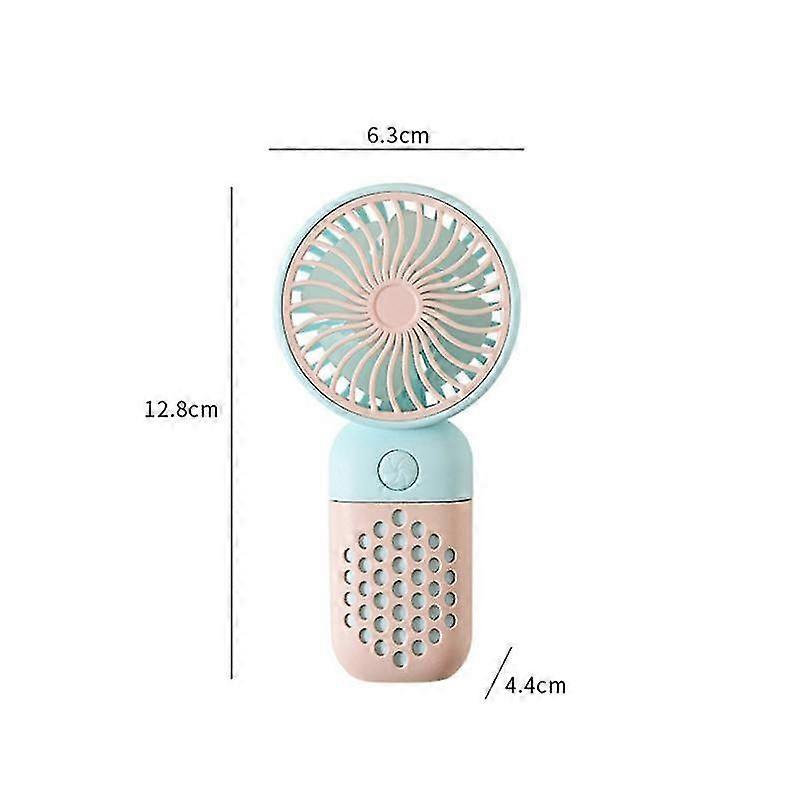 Usb Small Fan 1pc Hand-held Usb Charging Lightweight Durable Handheld Fan Portable Small Fan Multicolored Convenient Mini Fan