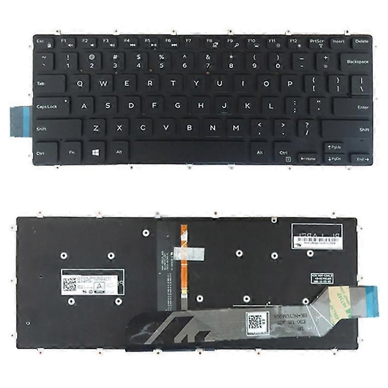 US Version Keyboard with Keyboard Backlight for DELL Inspiron