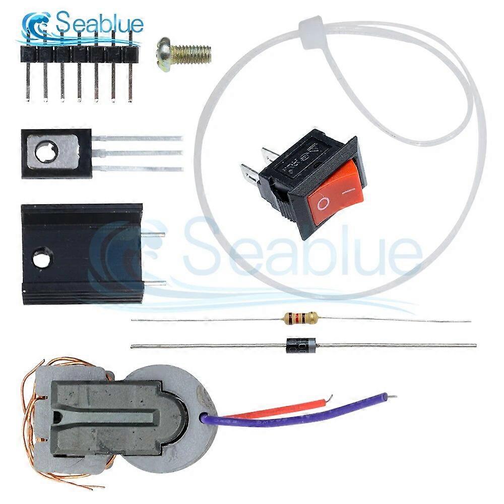 15KV Hochfrequenz DC Hochspannung Lichtbogen Zündung Generator Inverter Boost Step Up 18650 DIY Kit U Core Transformer Suite 3,7V