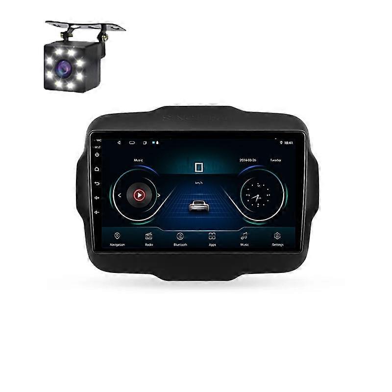 For Jeep Renegade 2014 - 2018 Car Radio Multimedia Video Player Navigation GPS