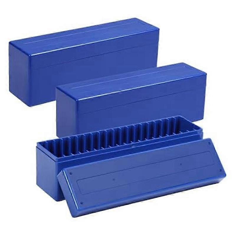 Coin Slab Storage Boxes, 3 Packs Coin Holder Organizer Boxes with 20 Slots, Plastic Coin Storage Cases Set (Boxes Only)