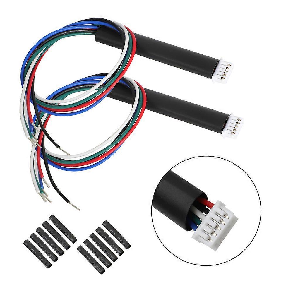 2 5-wire Quick Connect adapters for Gibson control board pcb pickup wire connector plug