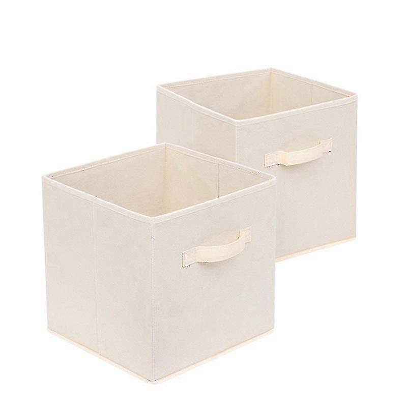 High Quality 2pcs Fabric Storage Cube, Storage Organizer