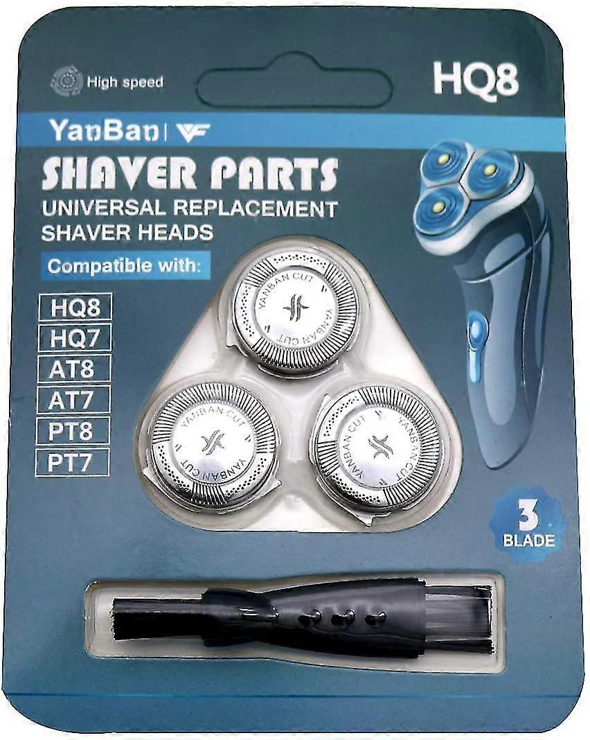 Replacement For Philips Hq8 Shaver Heads, Shaving Heads For Philips Aquatouch, Replacement Blades Compatible With At890 Pt870 Hq7320 Hq7380 Hq7760 Hq8