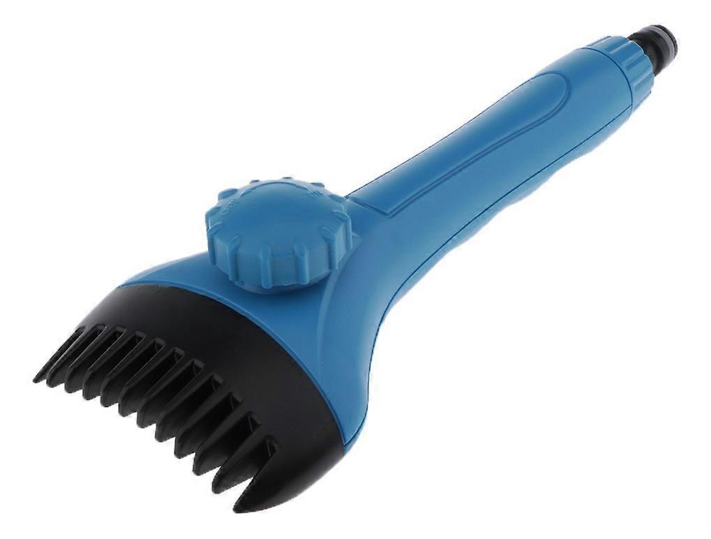 プロのプールカートリッジフィルタークリーナー、プールクリーニングツール取り外し可能なプールカートリッジクリーニングブラシガーデンホース(青)(1個)に接続できます