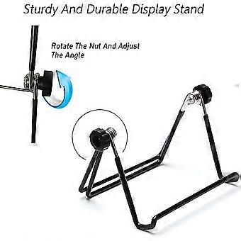 TCGG-2 pcs Support Cadre Photo, Porte Assiette Decorative, Support Assiette a Poser, Rglable Pliable Petit Chevalet Assiette pour Afficher des Photos, | IE