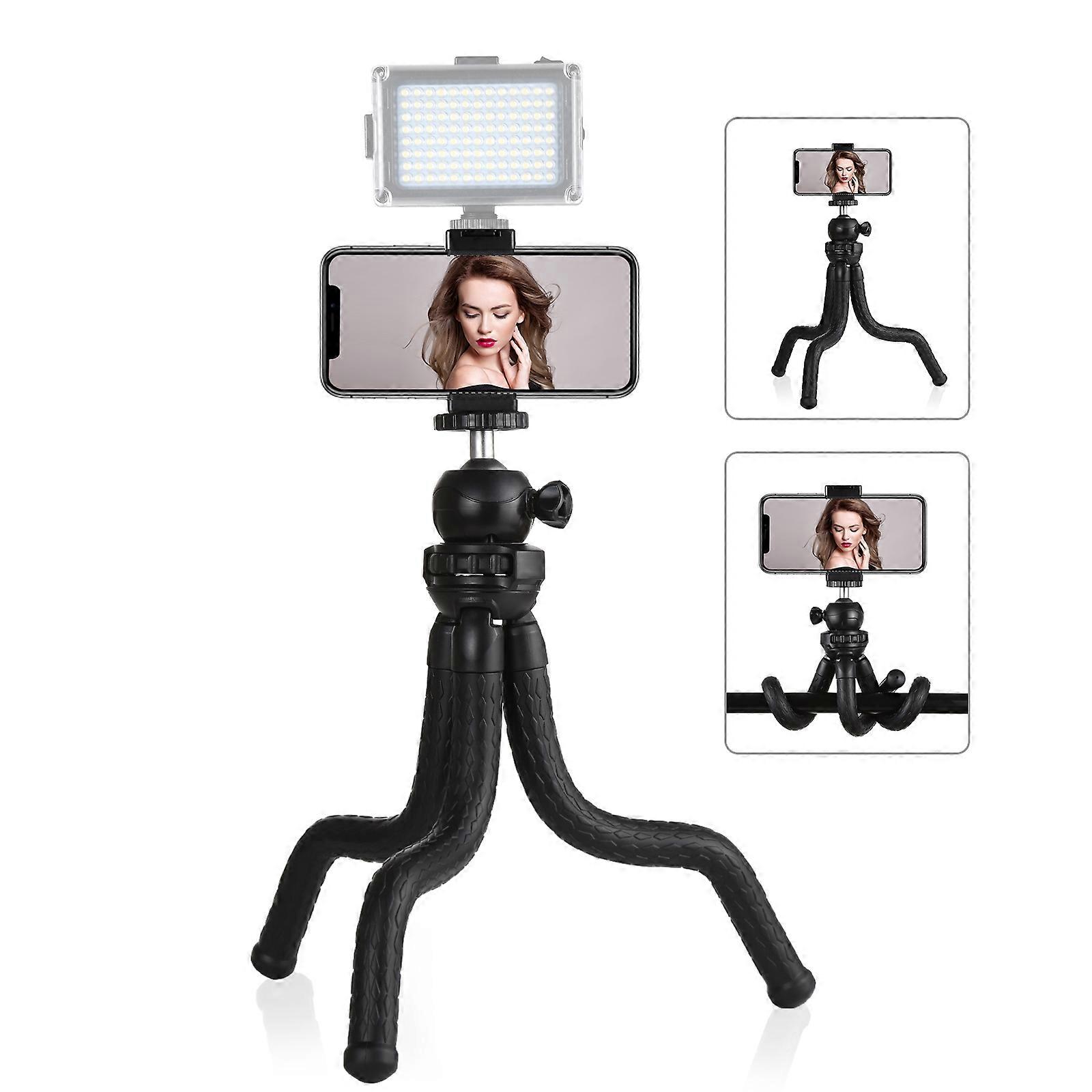 Mini Octopus Flexible Tripod Holder with Phone Clamp