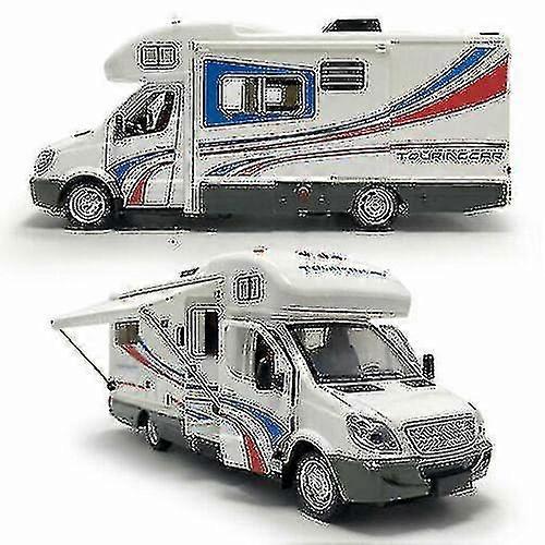 1:32 Lüks Karavan Model Araba Diecast Oyuncak Araç