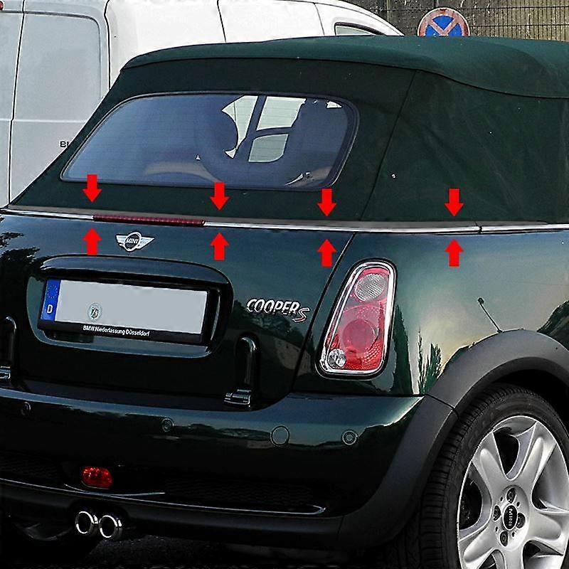 For BMW Mini One Cooper S Convertible R52 Rear Soft Top Roof Weather ...
