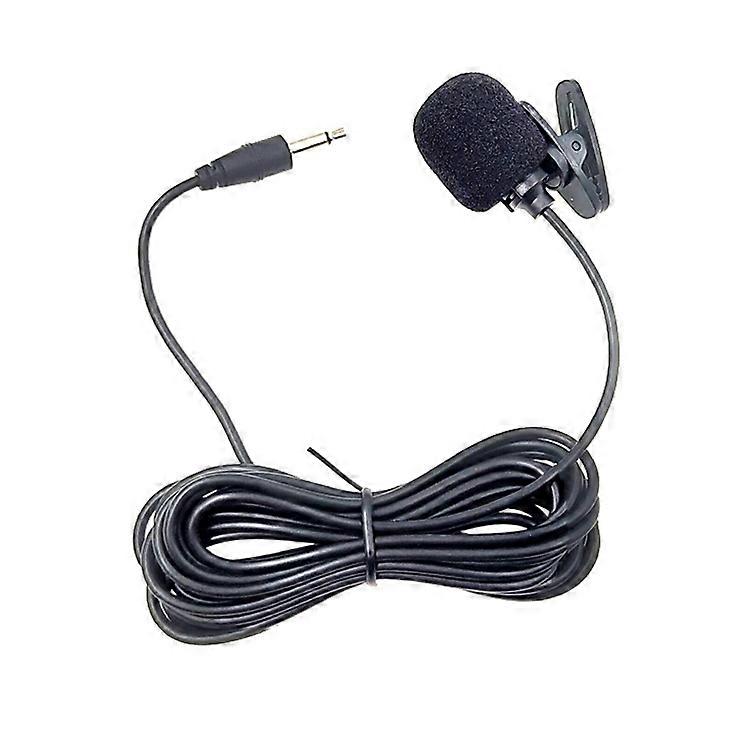 ZJ002MR Mono 3.5mm Straight Plug Lavalier Wired Microphone