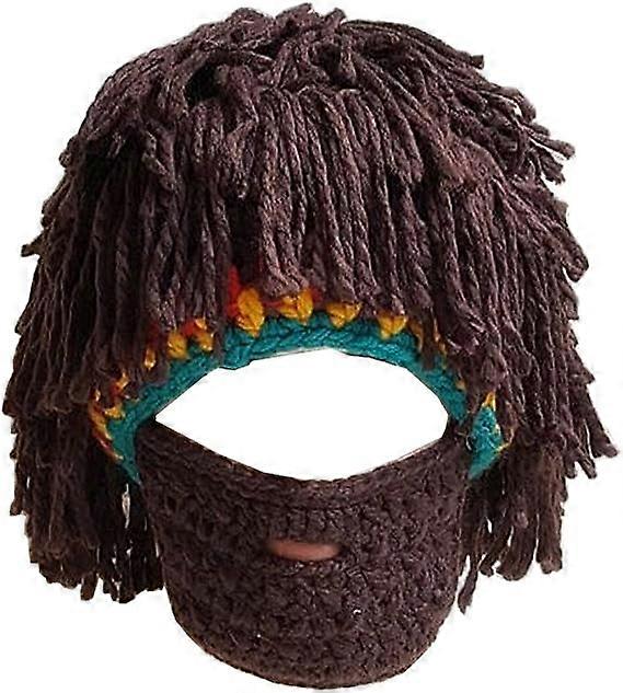 Creative Handmade pălărie perucă mare barbă capac