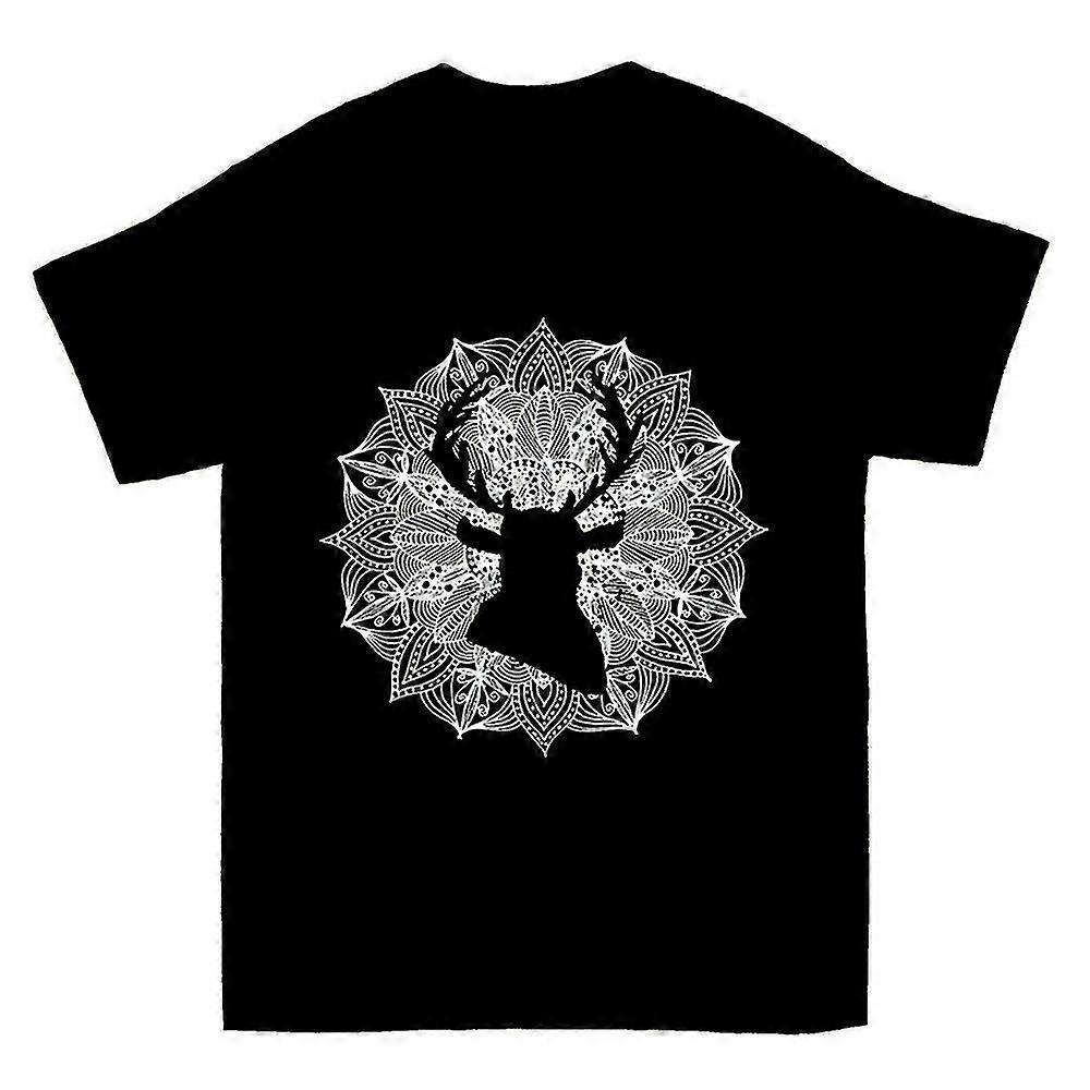Mandala Circle Geyik Tişörtü