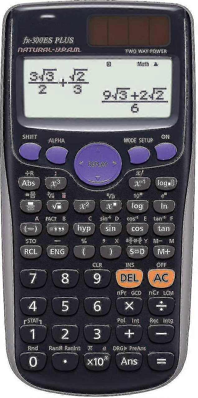 2024,FX-300ES Plus Vědecká kalkulačka, černá