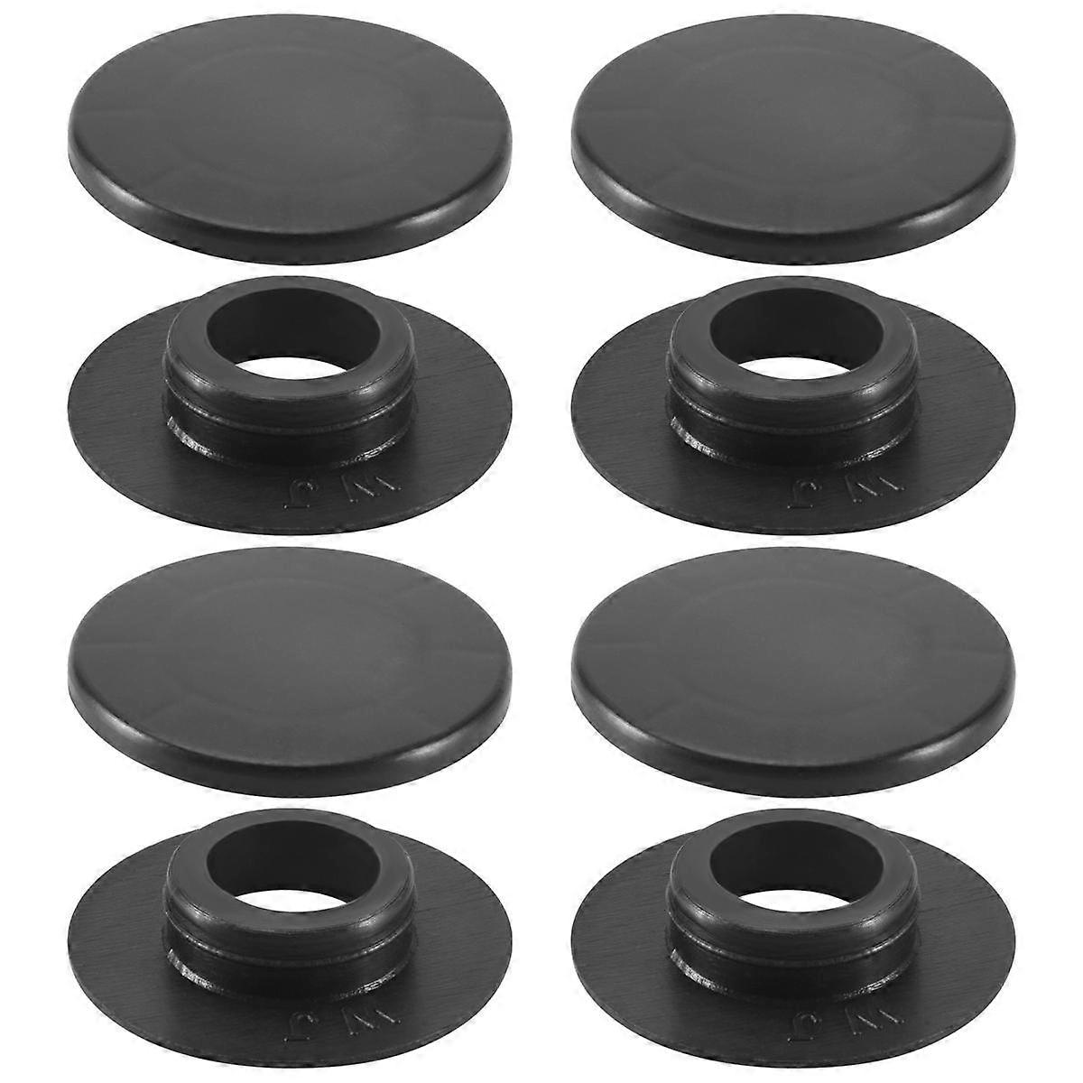 4X Car Mat Carpet Floor Fixing Clips Grips Clamps Nice Black For - 6680520