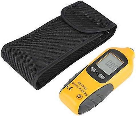 HT-M2 Microwave Leak Detector, Microwave Detector Meter Digital LCD Display Microwave Leak Tester High Precision Radiation Meter Tester