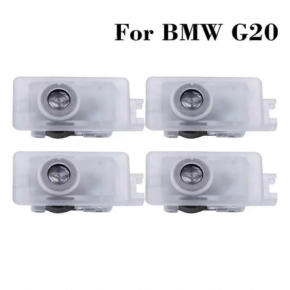 2/4PCS Bil LED Dörr Logotyp Lampor Laserprojektor Courtesy Lamp Auto Tillbehör För BMW G02 G07 G20 G21 G22 G29 F40 Z4 M4 M