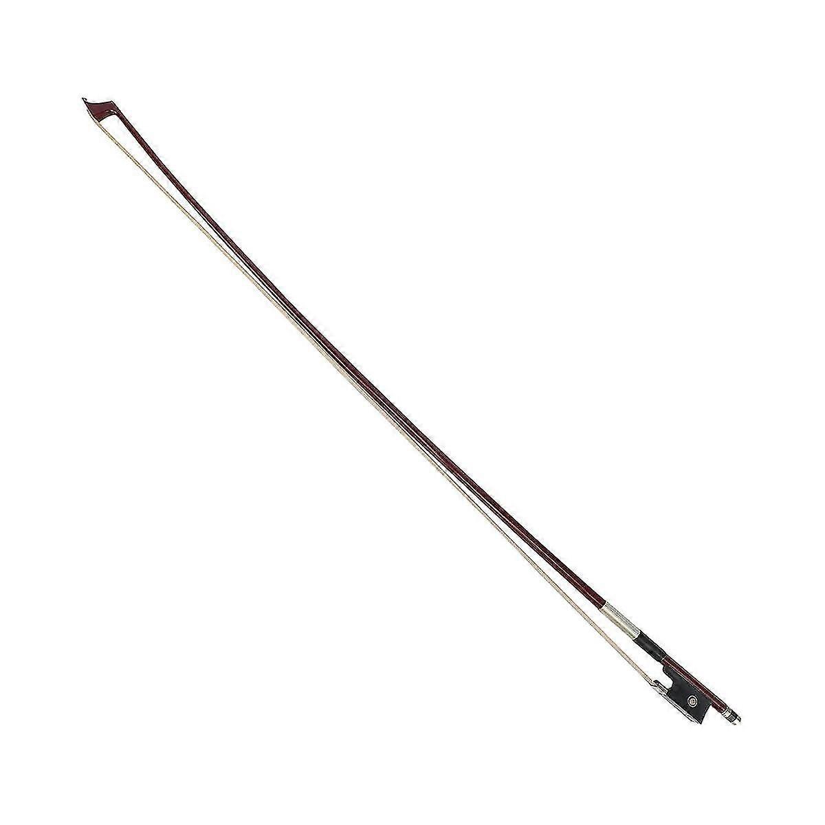 Violin Bow, 44 Full Size Fiddle Bows Carbon Fiber For Professional Player Beginner (reddish Brown)
