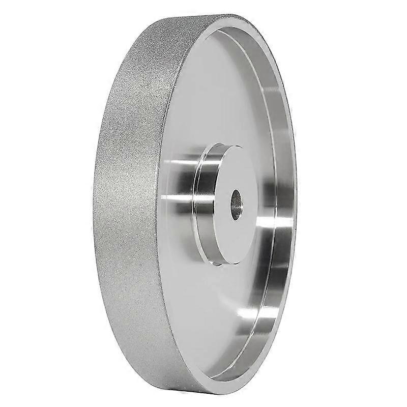 CBN Grinding , 6Inch Dia x 1Inch Wide, with 1/2Inch Arbor, Diamond Grinding for Sharpening HSS, 320