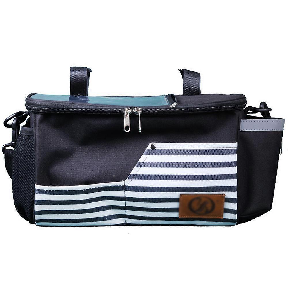 Stroller Organizer Pram Pushchair Organizer Bag 2-in-1 Buggy Organizer