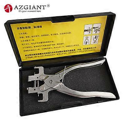 Folding car key keypan dissolving, split pin, disassembly