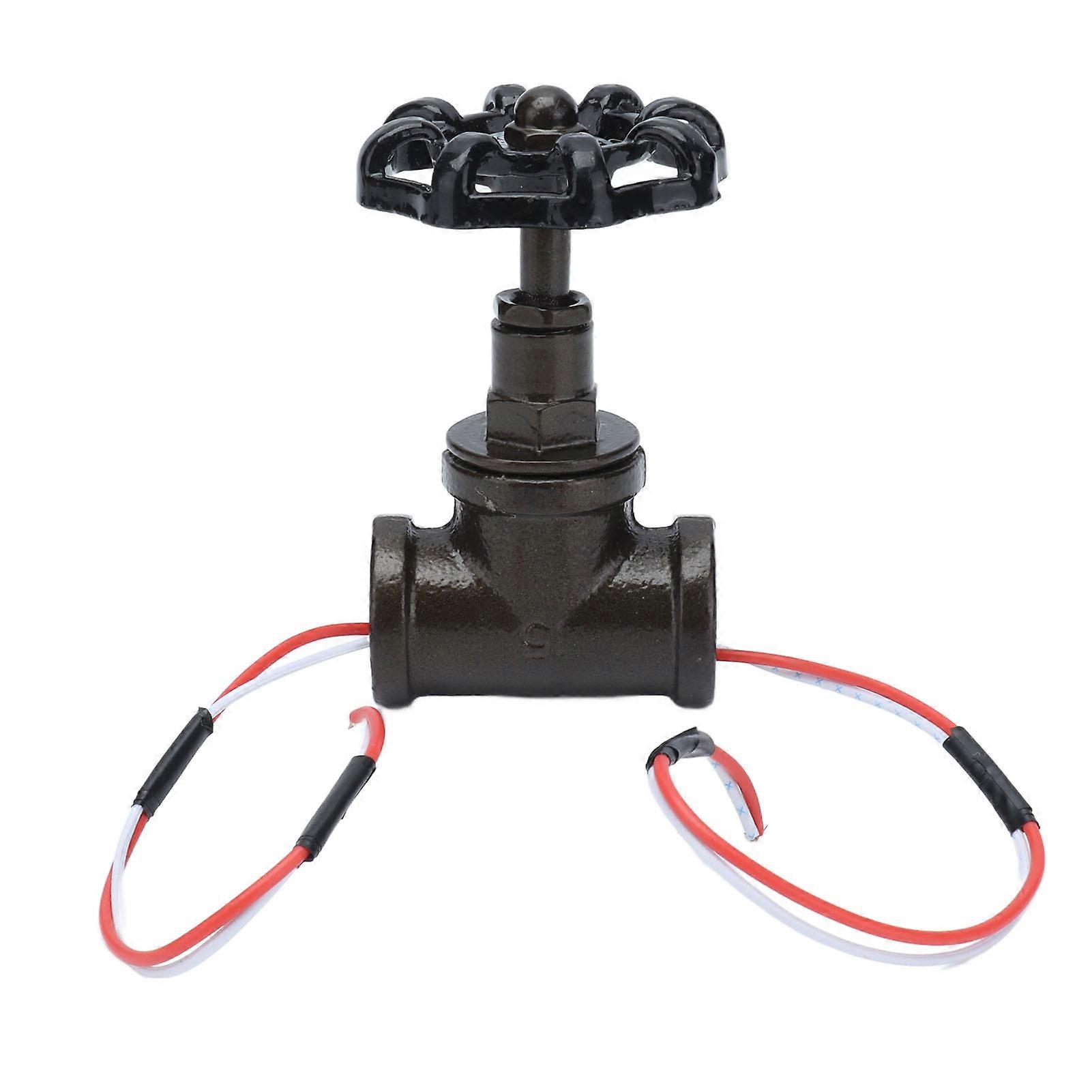 G1/2 Industrial Retro Style Lamp Switch Steampunk Robot Plumbing Pipe Table Lamp Accessory 12V  Bronze