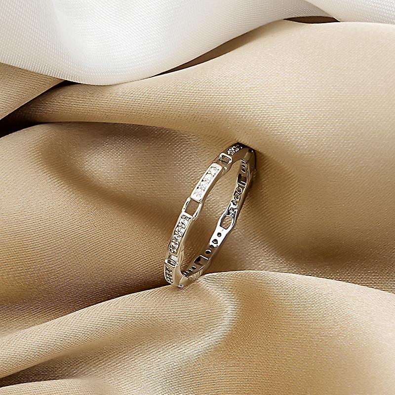 Exquisite Micro Set Ring Female Korea Contracted Joker Small