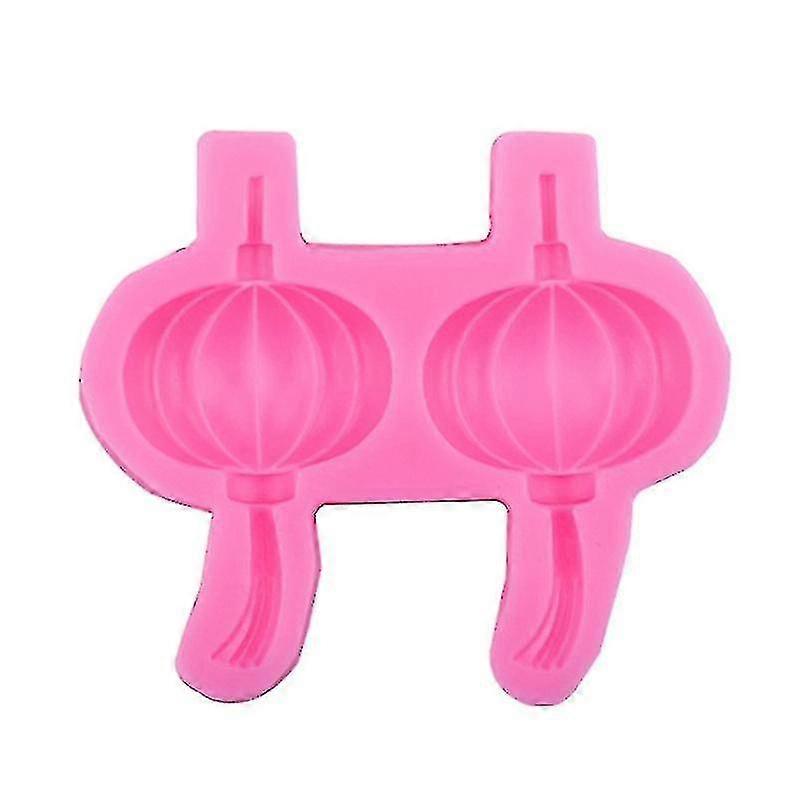 Exquisite Lantern Firecrackers Mold Cake Chocolate Soap Decorating Tool Gift