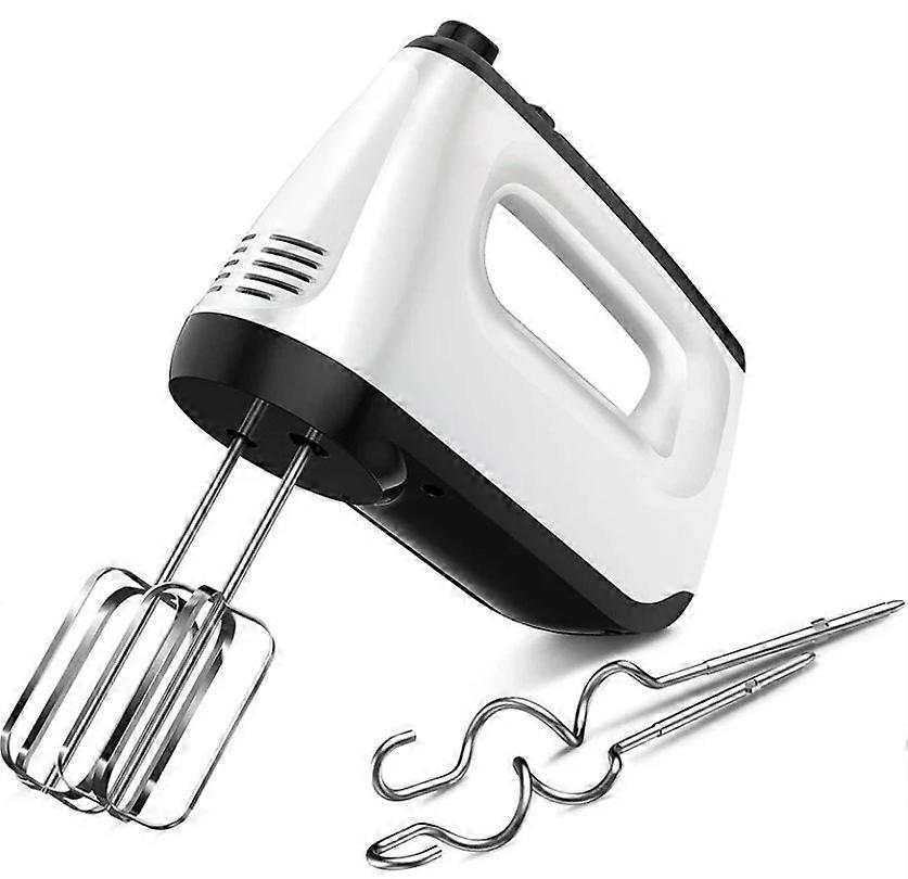 Hand Mixer, 6 Speed Levels 400W with 2 Beaters and 2 Dough Hooks, Turbo Function, Eject Button Design, Portable Mixer for Baking, for Sauces, Cream, C