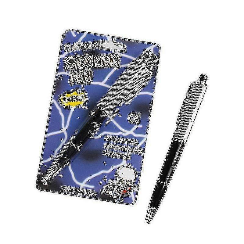 トリッキーなおもちゃいたずらいたずらエイプリルフールの日のおもちゃ電動ショックペン、15 * 2cm
