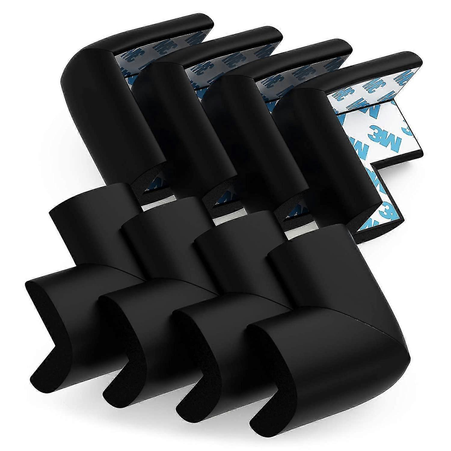Table Corner Protector For Baby Safety-pre-attached Sharp Corner Pads To Prevent Head And Knee Injuries, 8 Pieces