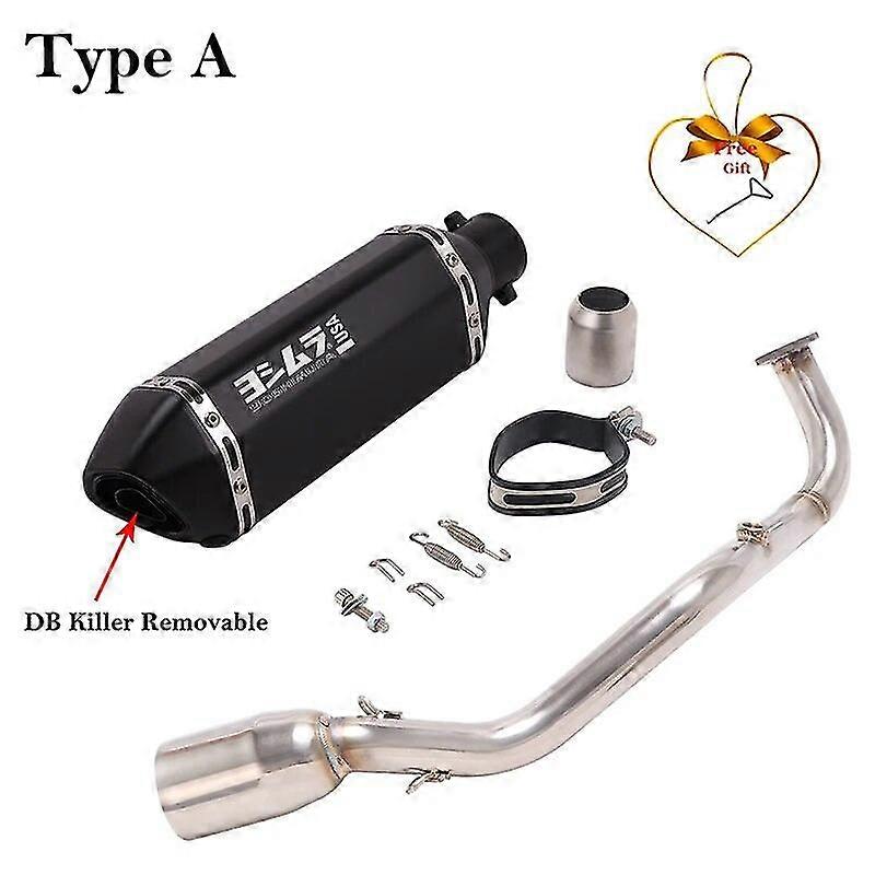 Exquisite exhaust pipeFull Systems Slip On Motorcycle Yoshimura Exhaust Escape Fornt Link Pipe DB Killer Muffler For Yamaha NMAX155 NMAX125 2021 2022