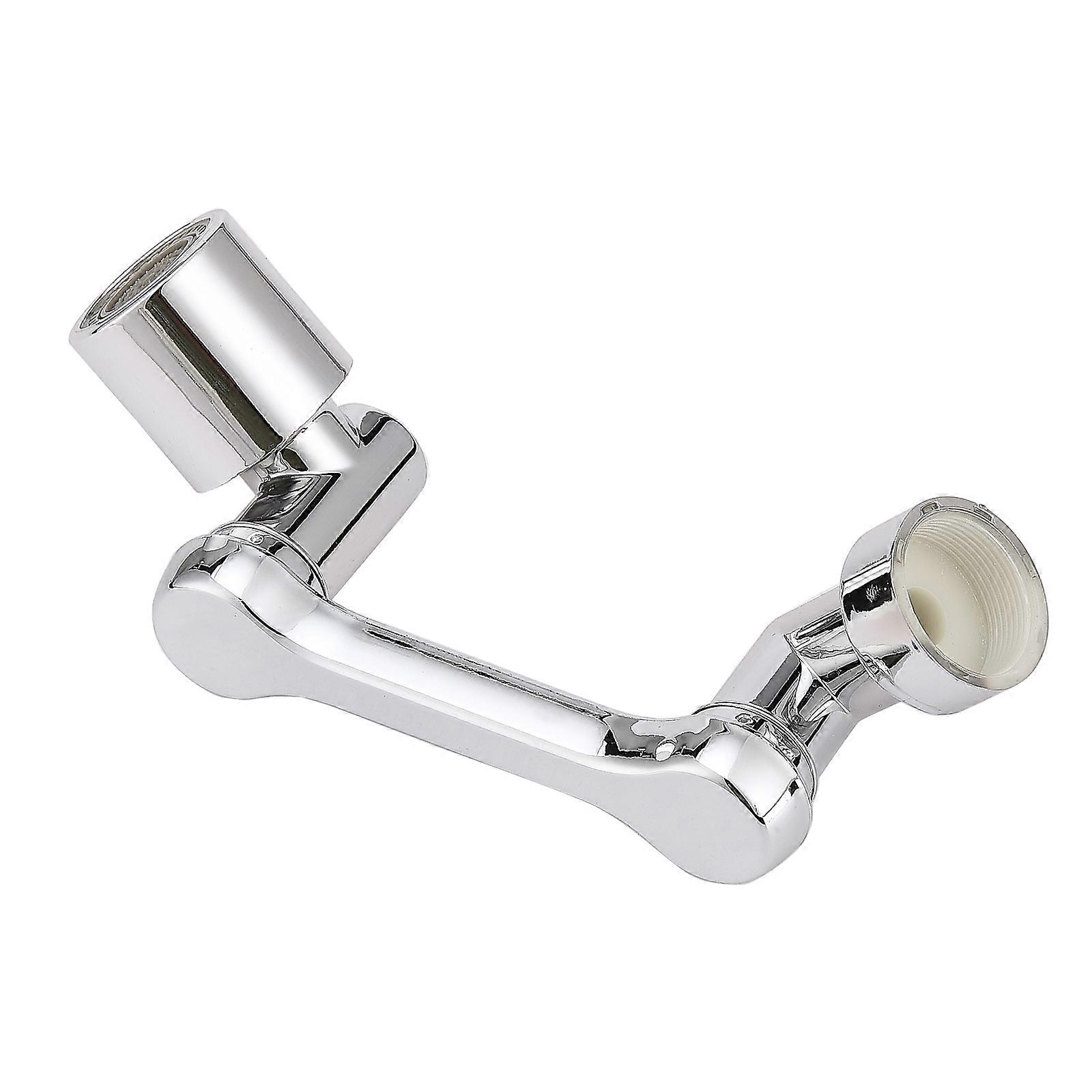 Ny Arrive vandhane Aerator Connect Adapter Sølv 1080 drejelig foldbar blød boblestrømtilstand Multifunktionel 1080-graders rotat