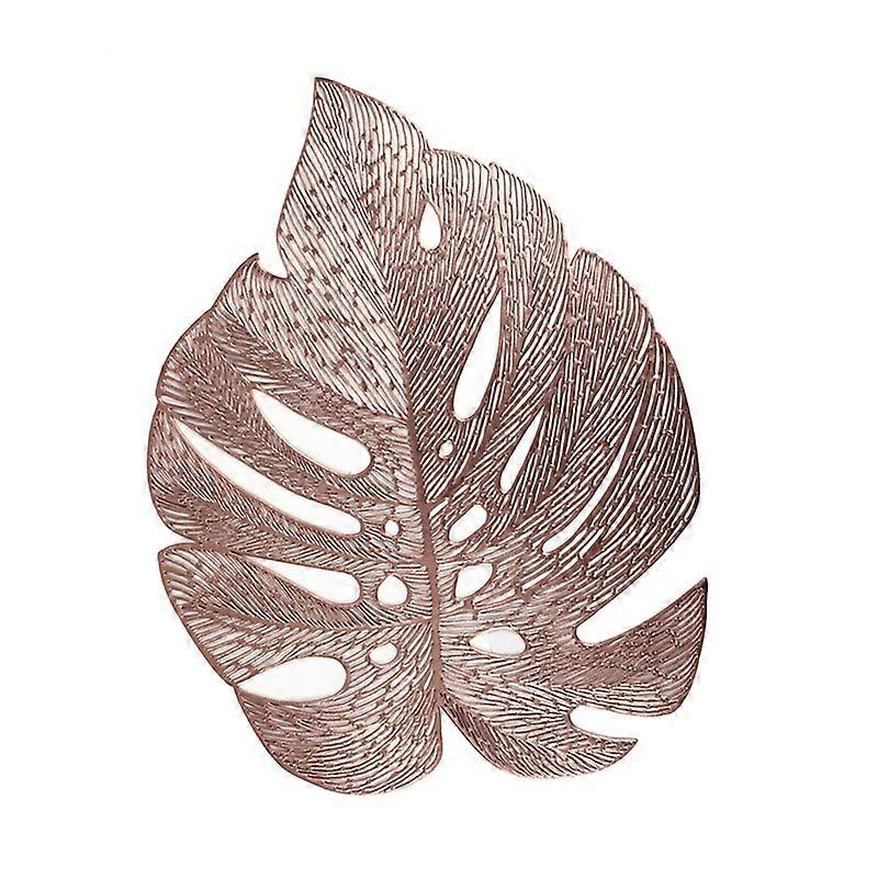 Table Mat Nordic Heat-resistant Hollowed-Out Simulation Turtle Back Leaf Placemats for Dining Table