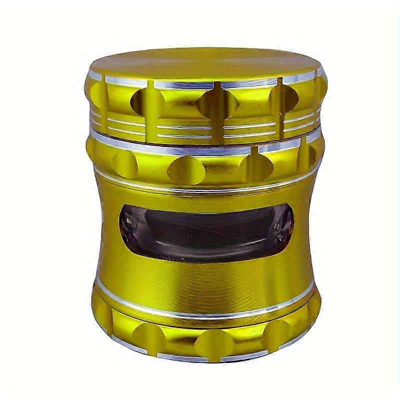 New style 1pc, Spice Grinder, 4-layer Spice Grinder, Creative Grinder, Metal Grinder For Kitchen, Spice Grinders, Multifunctional Spice Crusher With M