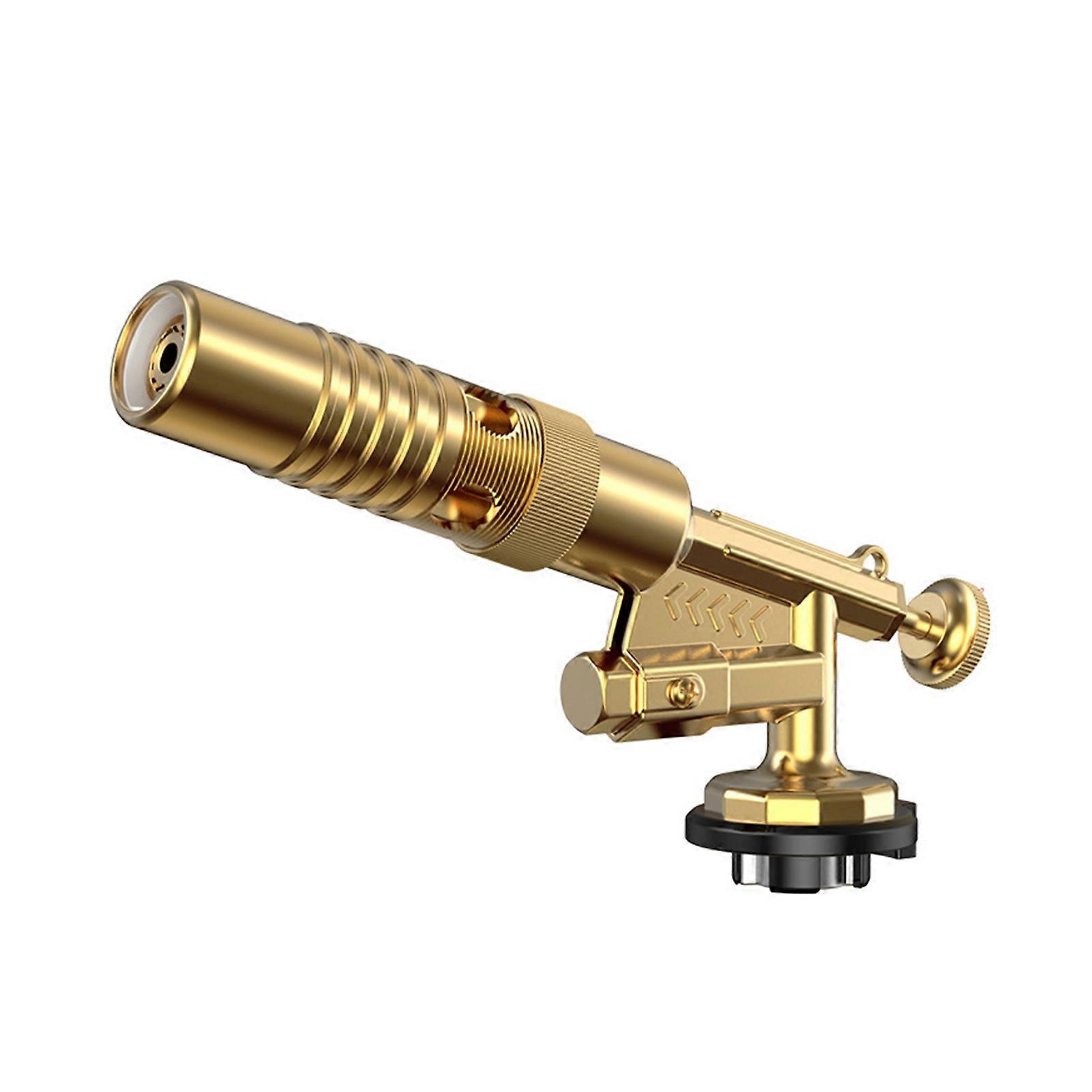 Propane Torch Kit with Self-Ignition Adjustable Flame Fast Assembly Leak-Free Easy Operation Flamethrower Jikaix