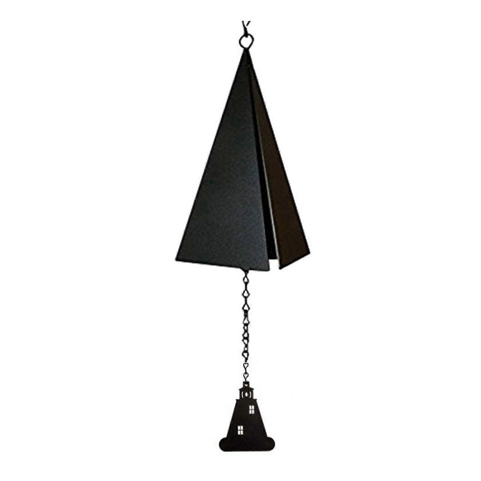Wind Bell Unbreakable Memorial Triangular Decorative Exquisite Classic Outside Windbell Household Supplies