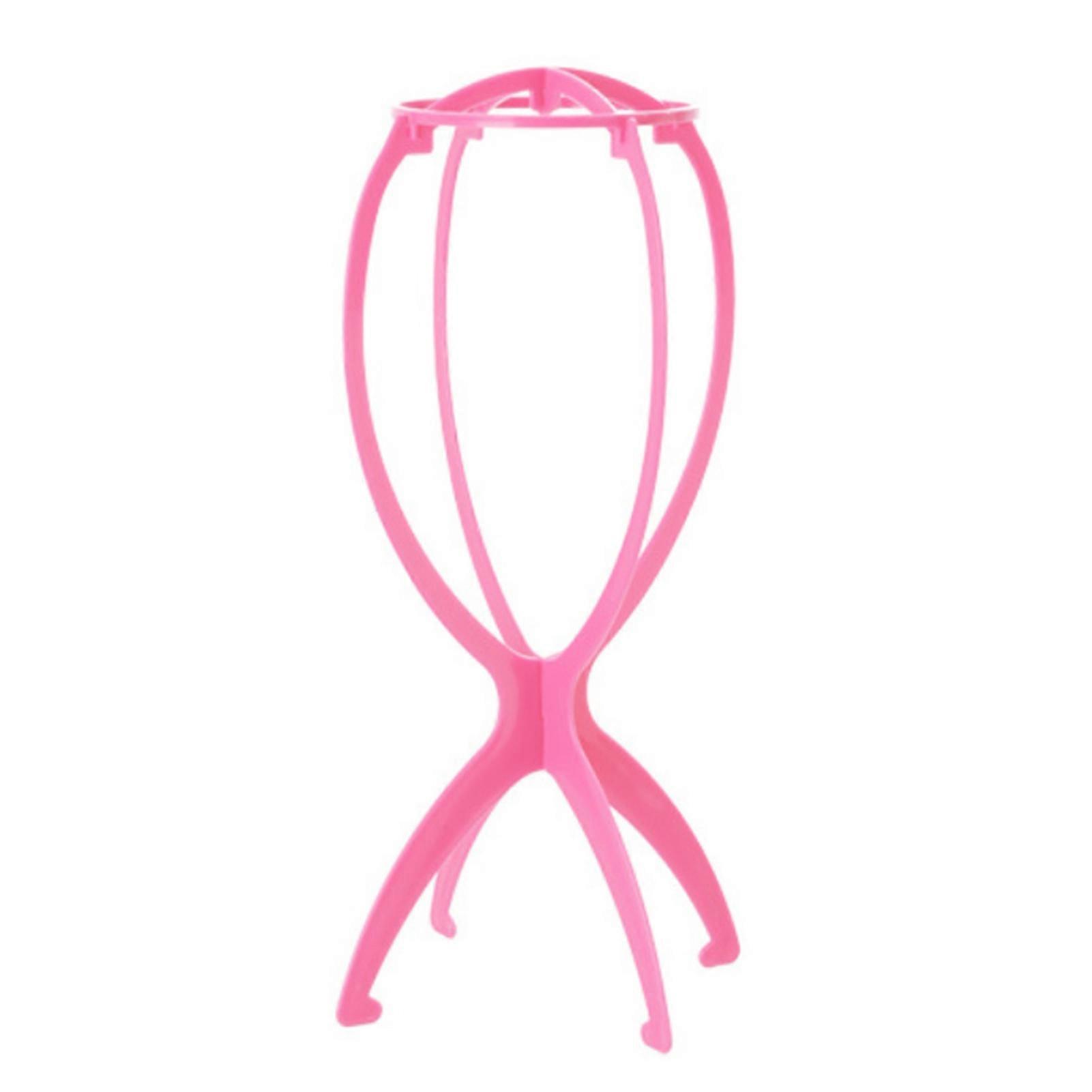 Wig Storage Holder Foldable Creative PP Folding Wig Stand Stable Tool for Home