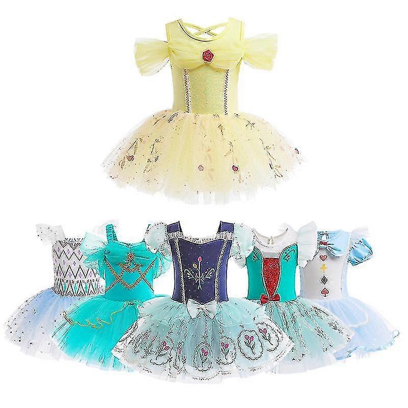 Girls Ballet Dance Skirt 2023 Summer Model Baby Girl One Piece Performance Dress Modified Princess Skirt