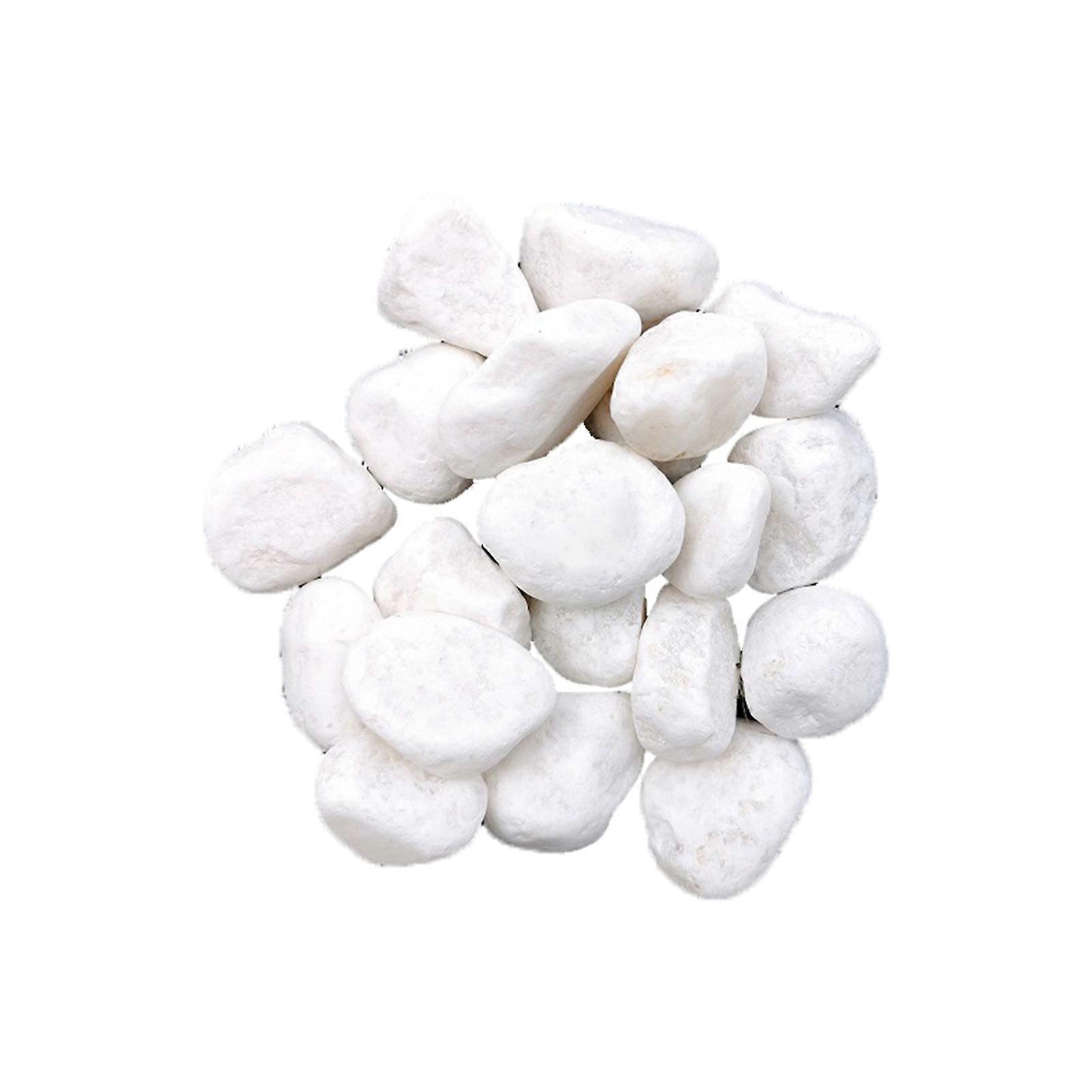 1 Set Stone Decor Multi-use Smooth Surface Natural Irregular Shape Stone Chip Decor for Handicrafts JIKAIX