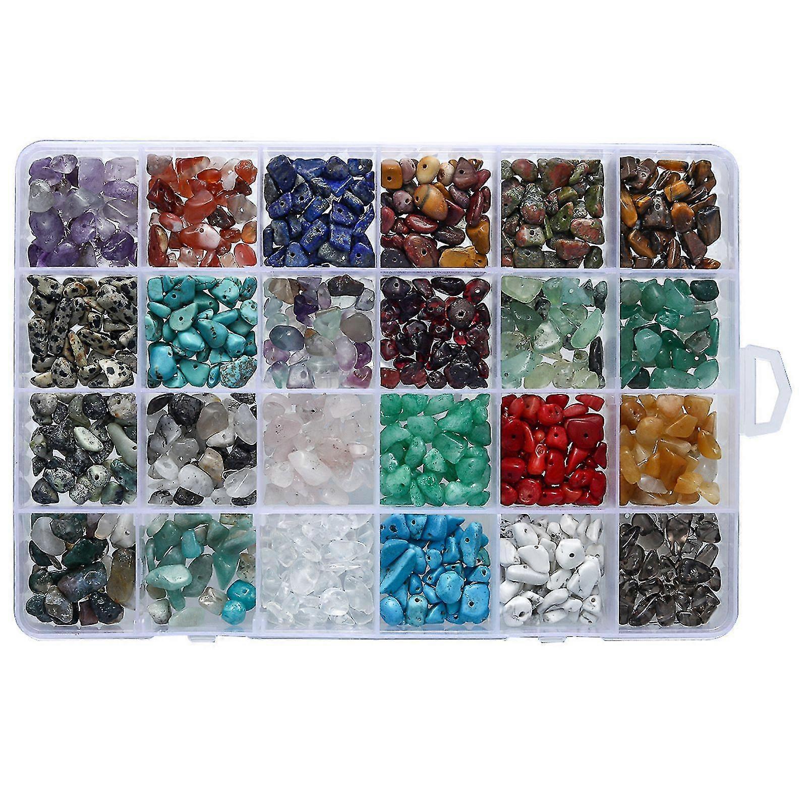 Crystal Jewelry Making Kit,  Ring Making Kit With Crystal Gemstone Beads