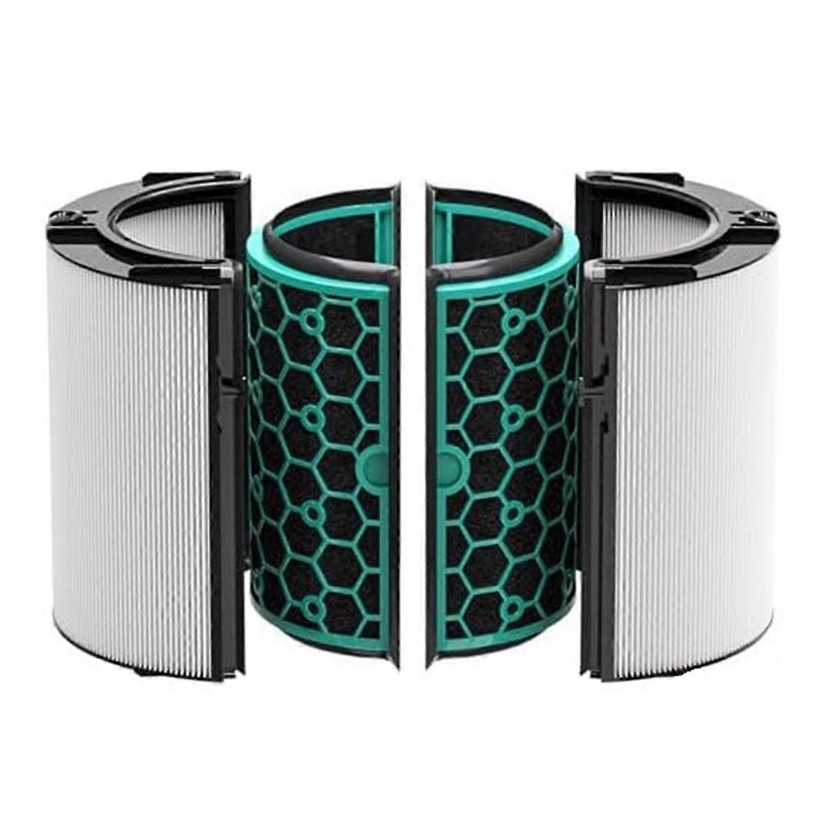 TP04 True Hepa Filter Replacement for TP04 HP04 DP04 TP05 DP05 Air Purifier, HEPA Filter & Activate