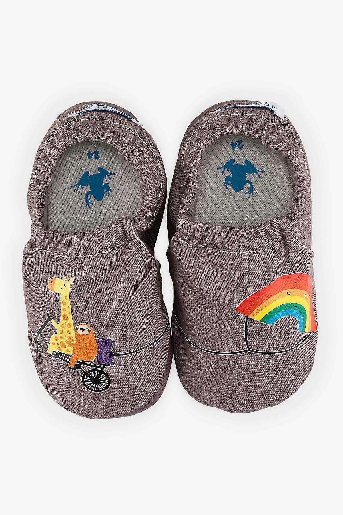 Kite-Bike Hyper Warm Gray Barefoot Smart Booties