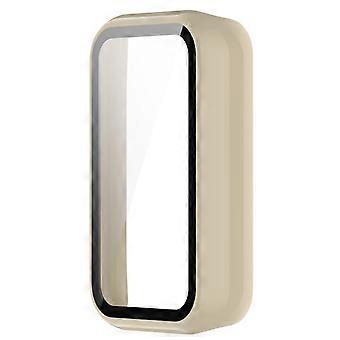  Pour Band 7 Watch Protecteur d’écran-Tempered Film + Case All-inclusive Bumper-Shell