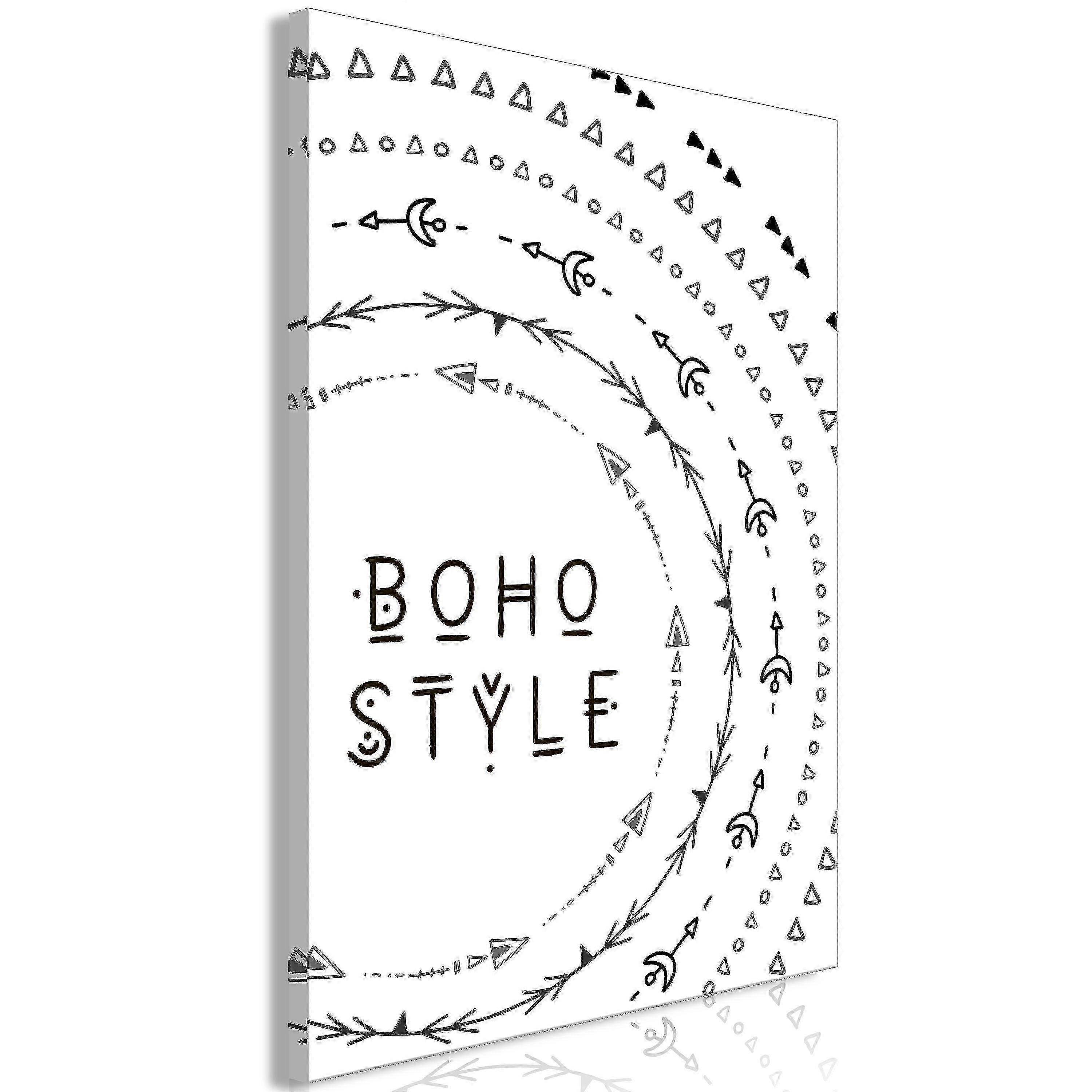 Leinwandbild - Boho-Stil (1 Teil) Hochformat