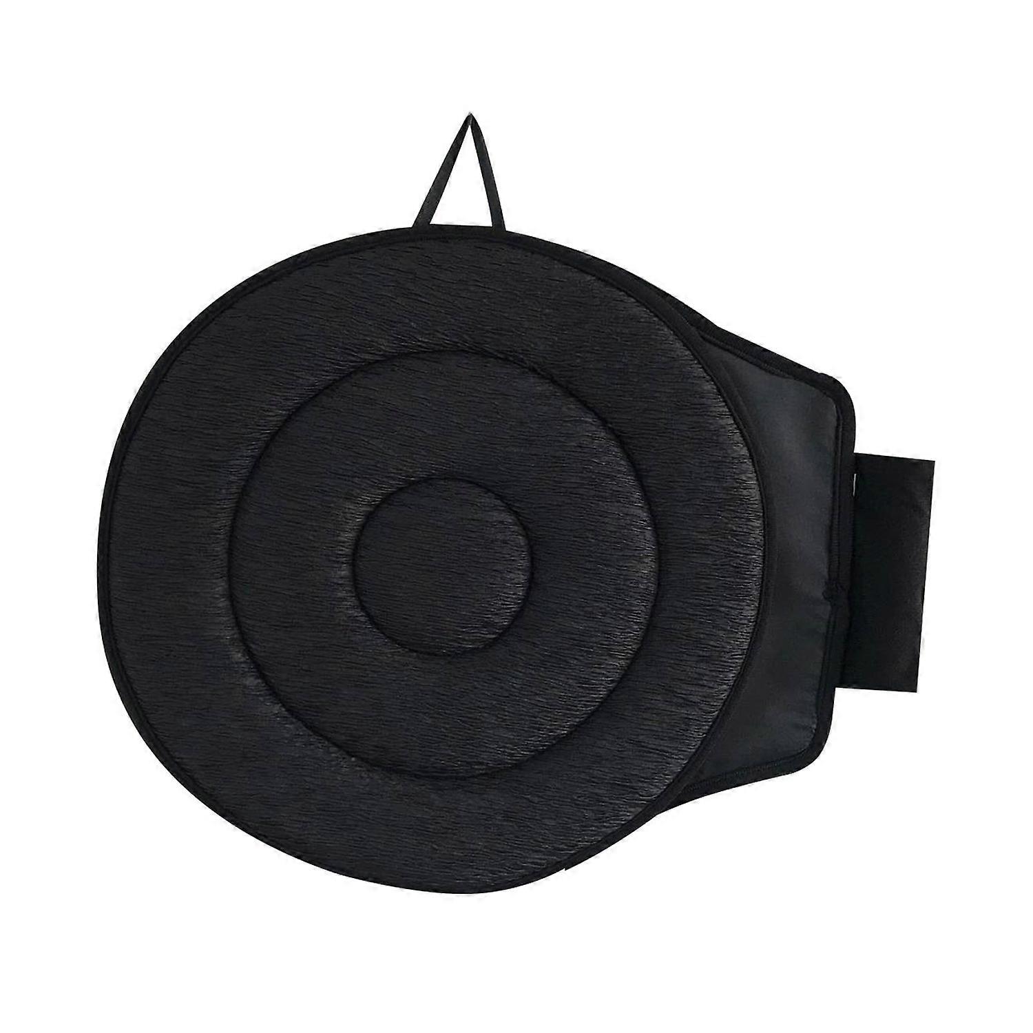 360-Degree Swivel Seat Cushion Wear Resistant Breathable Fabric Non-Slip Auto Round Rotary Chair